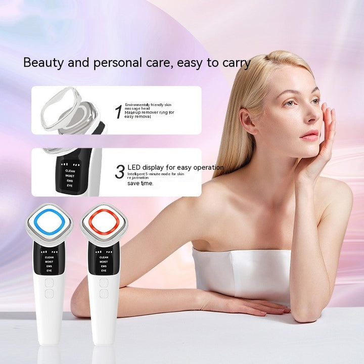 💖🌀 Facial Massage & Cleansing Instrument | Home Beauty Skin Rejuvenation Device