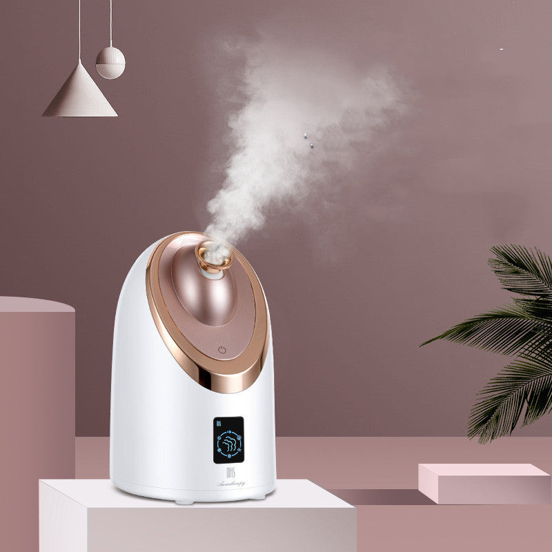 💨✨ Facial Steamer Nano Spray Humidifier | Hot & Cold Mist Skin Moisturizing Device
