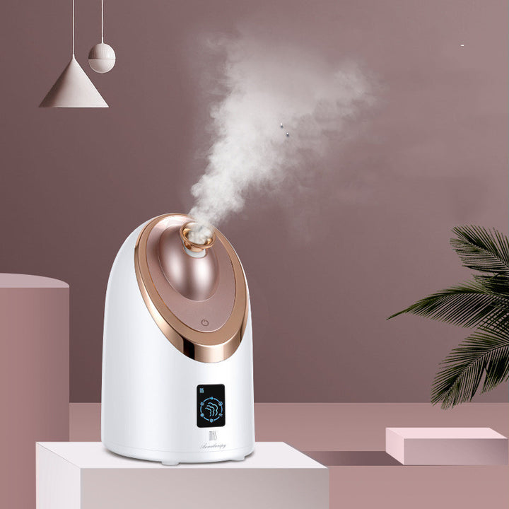 💨✨ Facial Steamer Nano Spray Humidifier | Hot & Cold Mist Skin Moisturizing Device