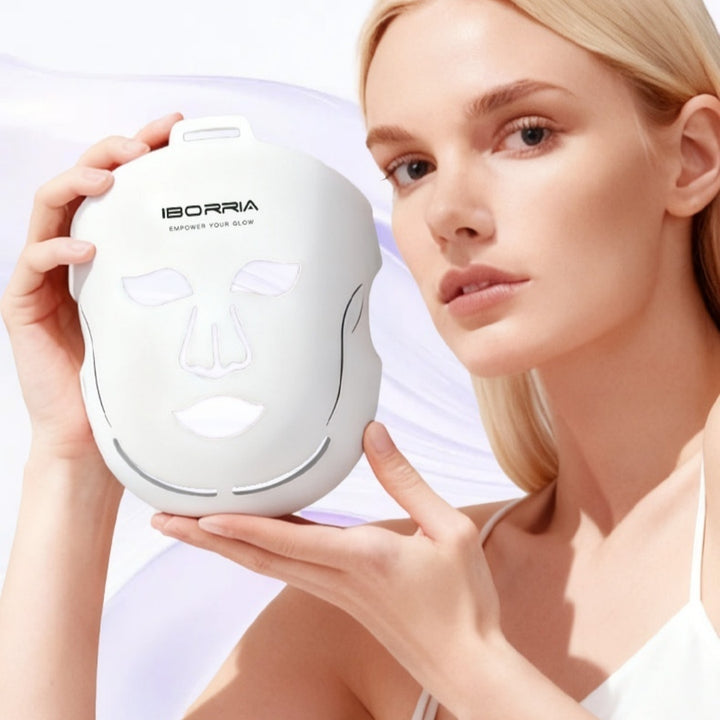 🔴✨ Silicone LED Red Light Photon Skin Rejuvenation Device | Facial Phototherapy Beauty Tool