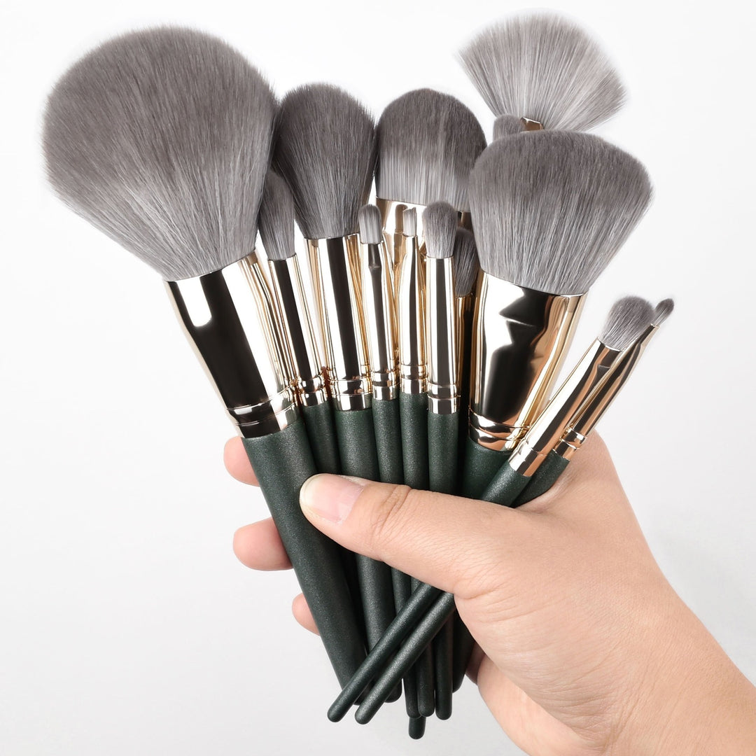 ✨ Household Portable 14-Piece Soft Bristled Makeup Brush Set 💄