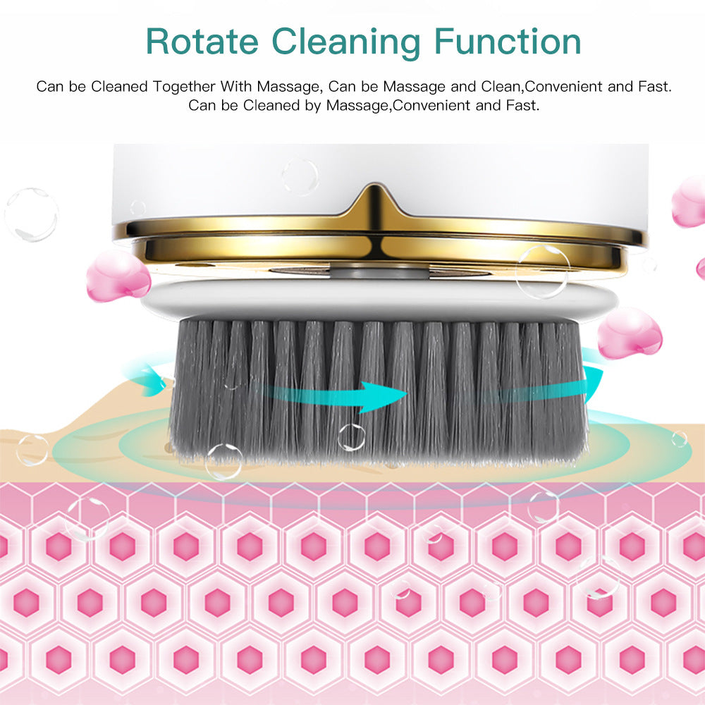 💖🧼 Multifunctional Face Washing Instrument | Electric Rotating Deep Cleansing Device
