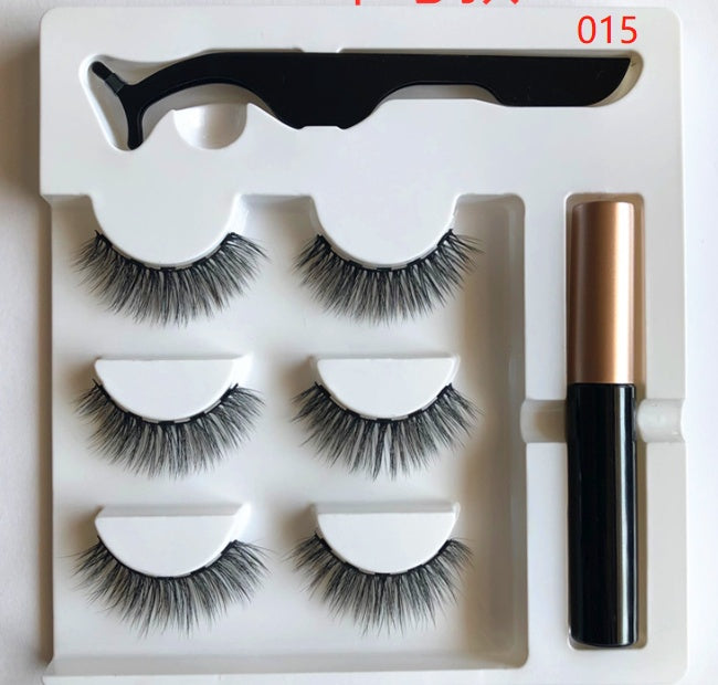 🧲👁️ Magnetic False Eyelashes – Handmade High-Grade Fiber Lash Set