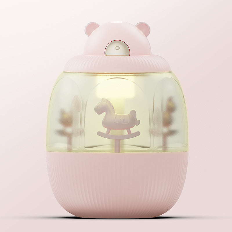 🌙💧 USB Mini Sleeping Humidifier | Portable Quiet Mist Diffuser 🌿✨
