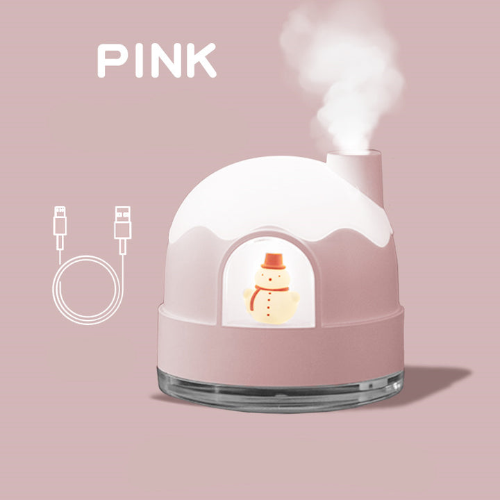 🐻💧 Indoor Cartoon Cute Humidifier | Rechargeable & Plug-In USB Mist 🌿✨