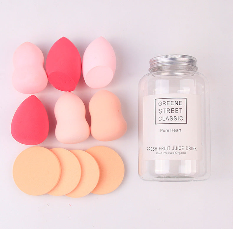 💄✨ Gourd Puff / Water Drop / Oblique Makeup Sponge Set | Hydrophilic Beauty Blender