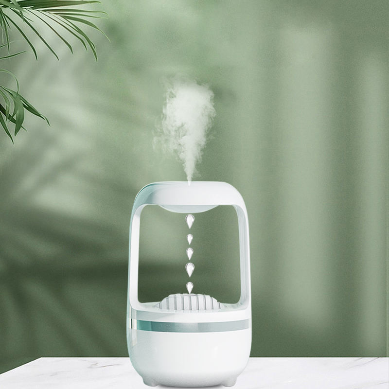 💧🌈 Anti-Gravity Water Drop Humidifier | Large Capacity Aromatherapy Mist Maker ✨