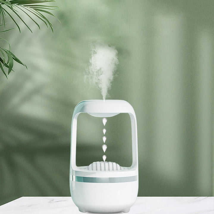 💧🌈 Anti-Gravity Water Drop Humidifier | Large Capacity Aromatherapy Mist Maker ✨