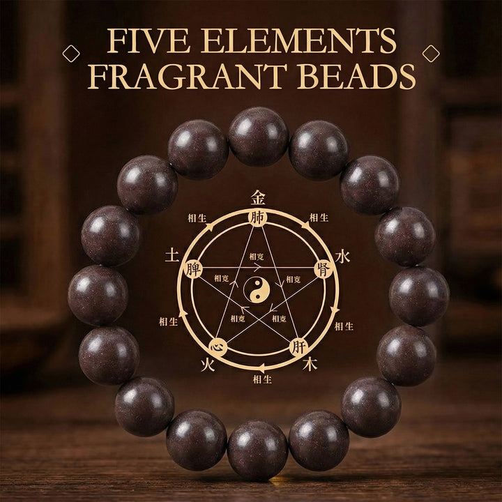 Chinese Herbal Bead Bracelet – Lightweight Traditional Wellness Jewelry
