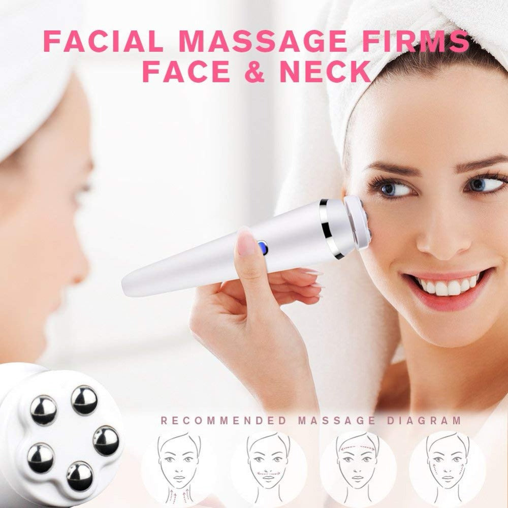 🧼✨ Electric Cleansing Brush | 3-in-1 Waterproof Facial Cleanser & Massager