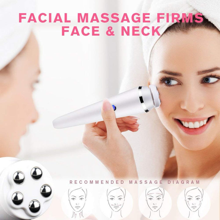 🧼✨ Electric Cleansing Brush | 3-in-1 Waterproof Facial Cleanser & Massager
