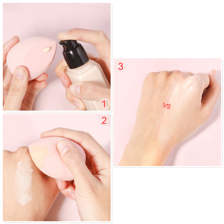 🥚💄 5 Pack Mini Beauty Eggs – Soft Makeup Sponge Set (Wet & Dry Use)