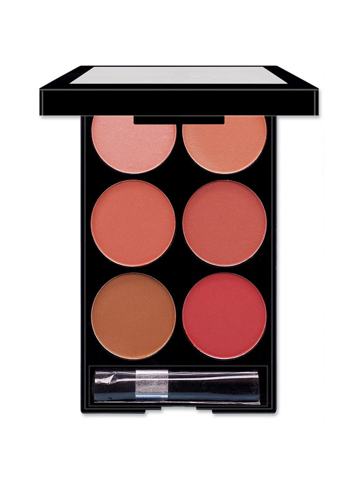 💖 Multi-Color 6-Shade Blush & Contour Makeup Palette – Face Repair & Sculpting Kit (15g) ✨