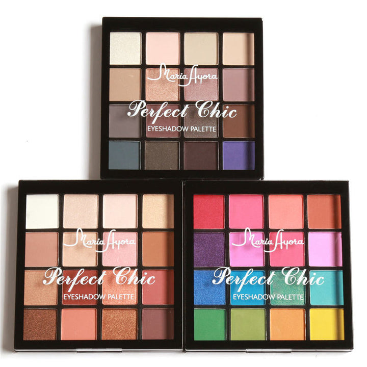 🎨 16-Color Eyeshadow Palette – Matte & Shimmer Seasonal Makeup Set  ✨