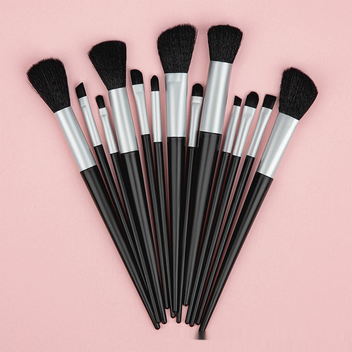 ✨ Portable Complete Makeup Brush Set — Multi-Color Beauty Tools Kit 💄