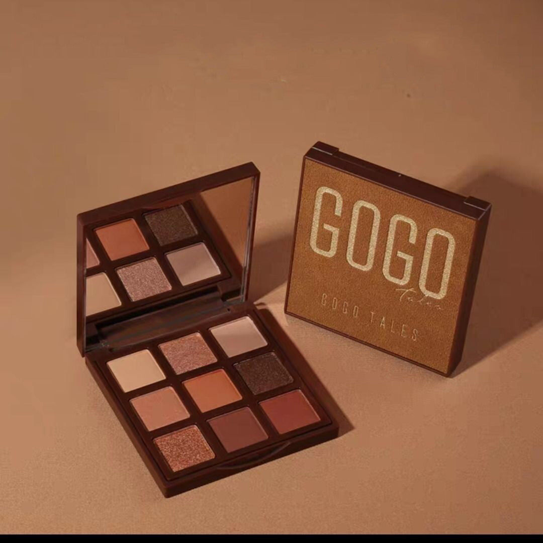 ✨ Christmas Chocolate 3-Color Eyeshadow Palette – Waterproof Matte & Natural Contour Set ✨