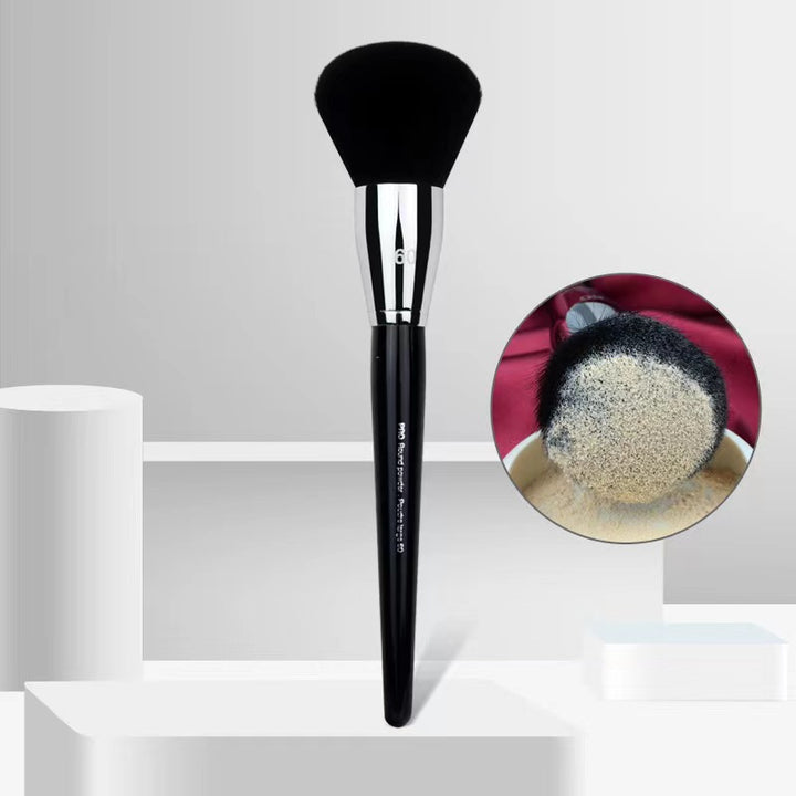 🖌️ S Series Loose Powder Brush – Facial Makeup Brush No.47 (Wood, Alloy & Plastic Handle) 💄✨