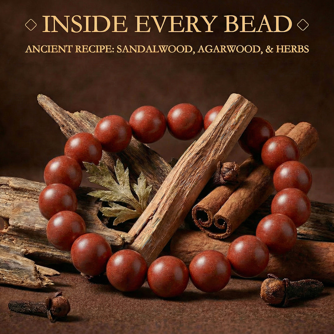 Chinese Herbal Bead Bracelet – Lightweight Traditional Wellness Jewelry