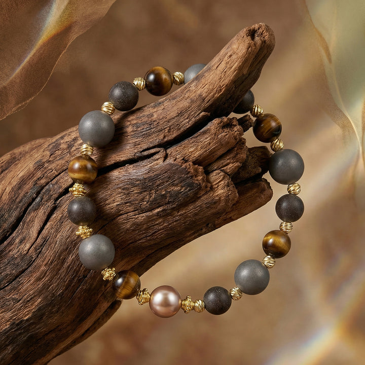 Chinese Herbal Bead Bracelet – Lightweight Wellness Jewelry