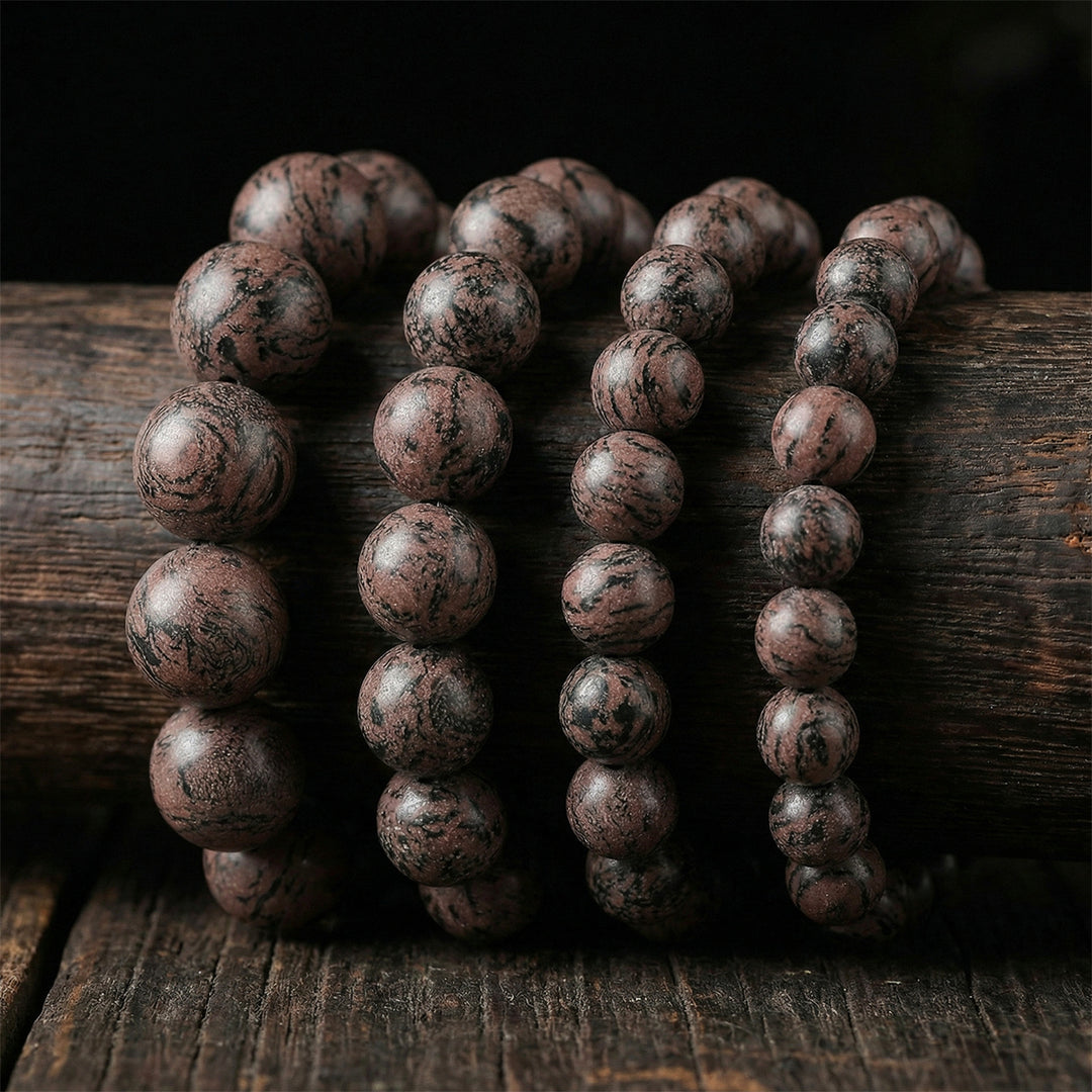 Chinese Herbal Bead Bracelet – Lightweight Wellness Jewelry