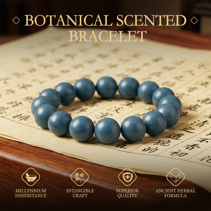 Chinese Herbal Bead Bracelet – Lightweight Wellness Jewelry