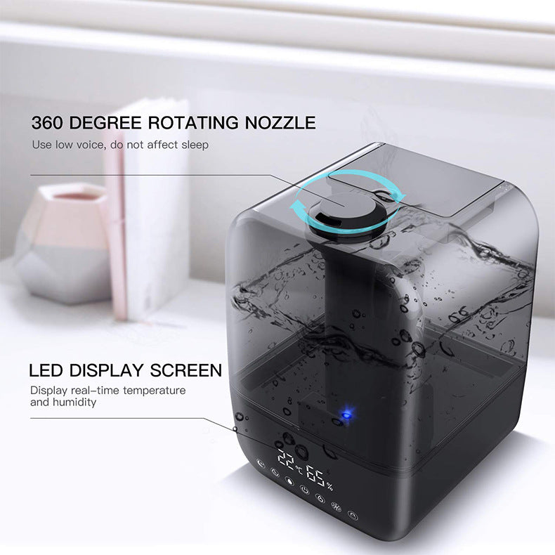 💧📡 Ultrasonic Intelligent Aromatherapy Humidifier | Remote Control Large Capacity Unit