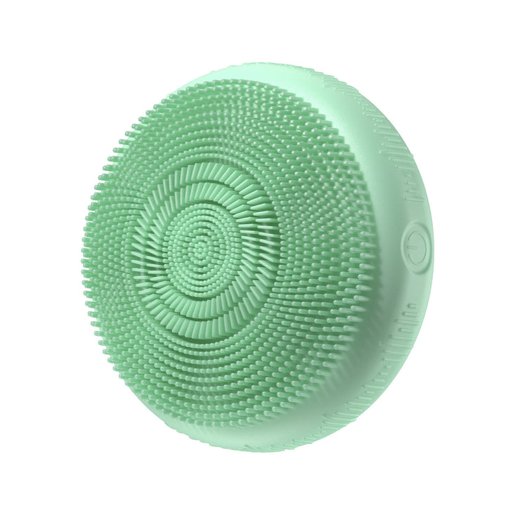 💖🌀 Electric Silicone Cleansing Face Brush | Hot Compress Vibration Skincare Device