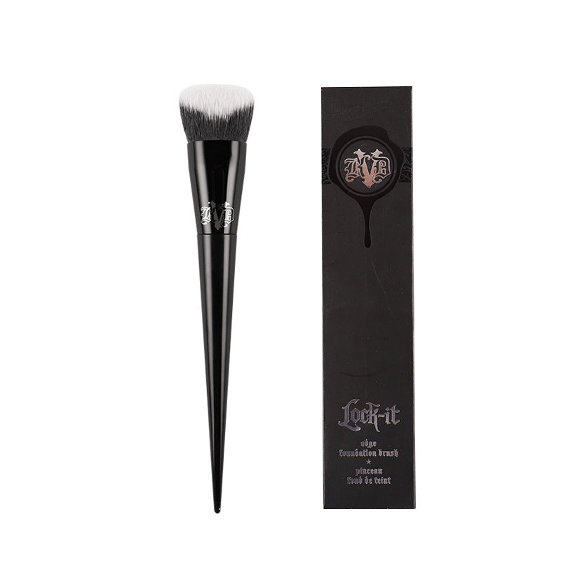 ✨ Plastic Handle Eye Shadow & Foundation Brush — Loose Powder Makeup Tool 💄
