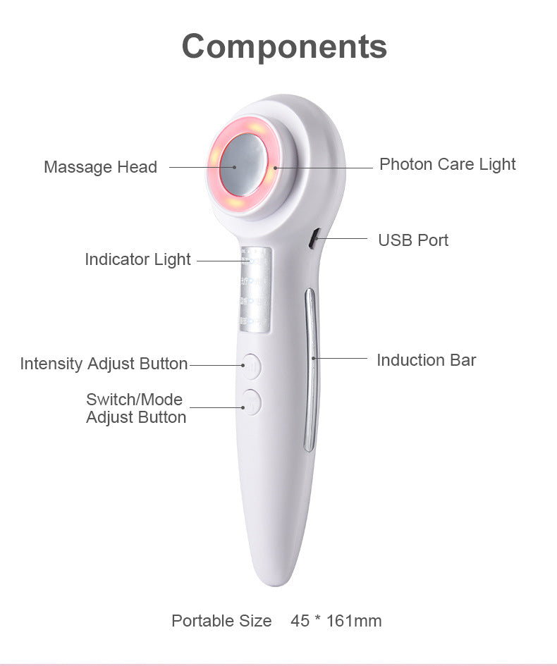 💖✨ Beauty Instrument Household Facial Massage Cleansing Device | Lifting & Tightening Care Tool