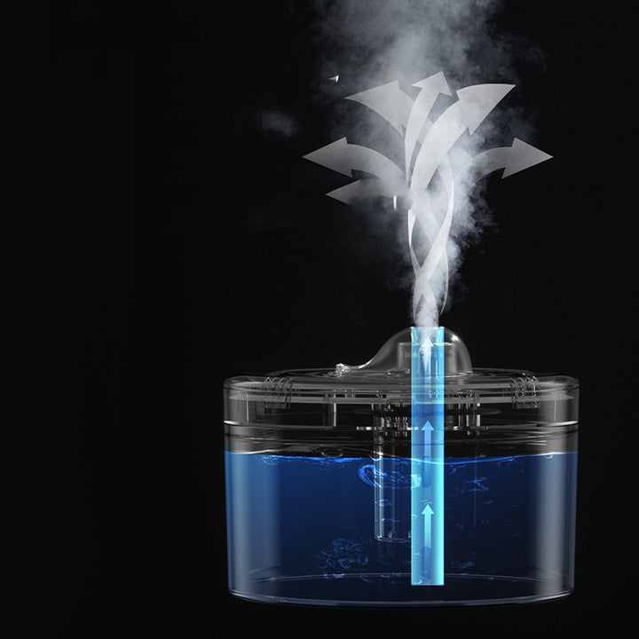 🐋💧 Blue Whale Heavy Fog Humidifier | USB Atmosphere Lamp ✨