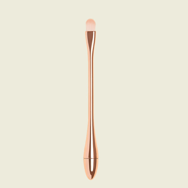 ✨ Small Waist Rose Gold Makeup Brush Set — Soft Hair Beauty Tools 💄🌹