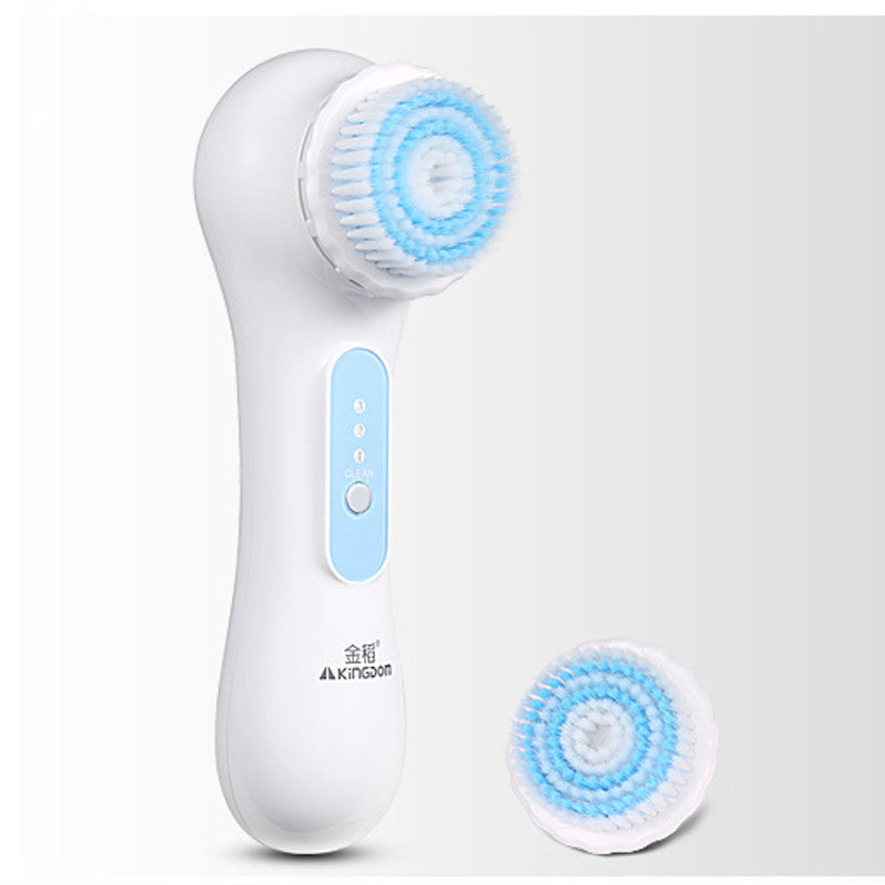 💖🧼 Ultrasonic Two-in-One Cleansing Instrument | Cleaning & Charging Facial Device