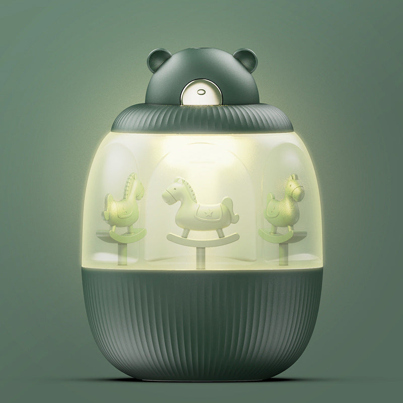 🌙💧 USB Mini Sleeping Humidifier | Portable Quiet Mist Diffuser 🌿✨