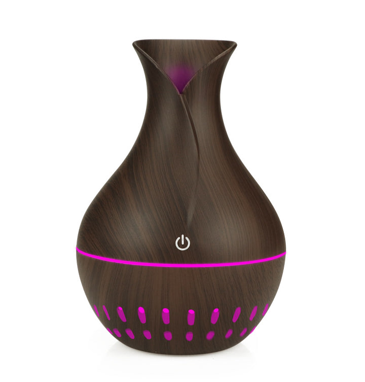 💧🌈 Colorful Mini Hollow Humidifier | Translucent USB Desk Mist Diffuser ✨