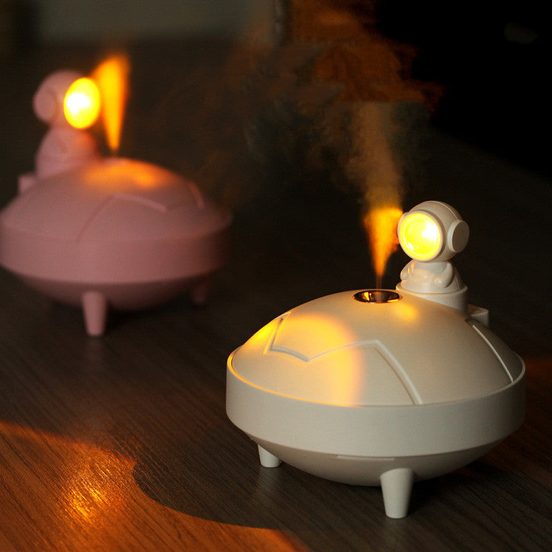 👨‍🚀🌇 Astronaut Sunset Lamp Humidifier | 360° Projection Light & Mist Diffuser ✨