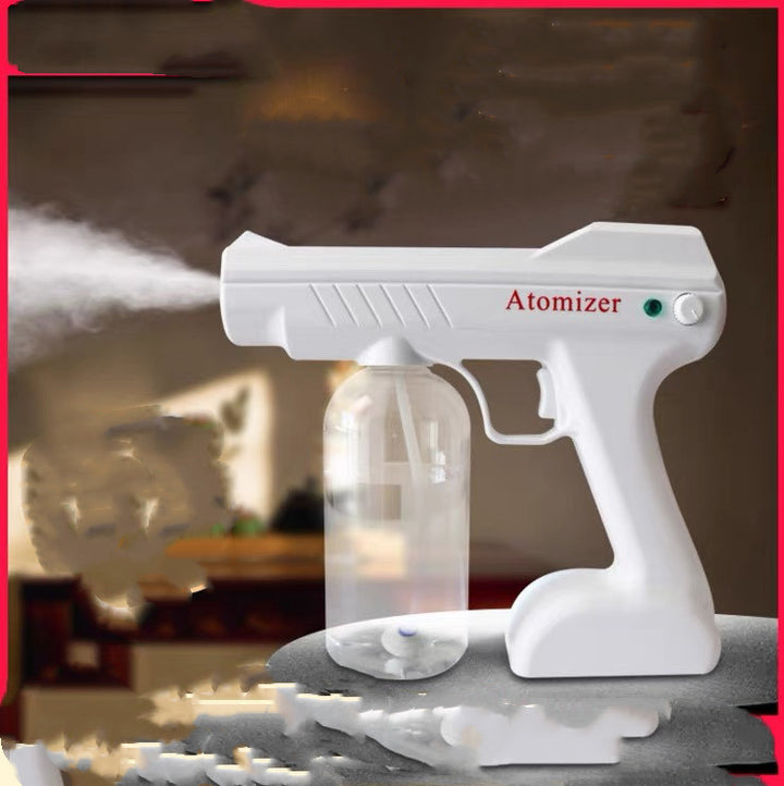 🔫💨 Electric Nano Spray Gun | Handheld Wireless Mist Disinfection & Humidifier ✨