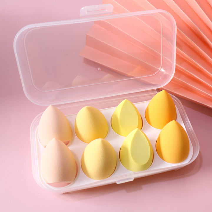 💄✨ Wet & Dry Face Wash Makeup Powder Puff | Super Soft Beauty Egg Set