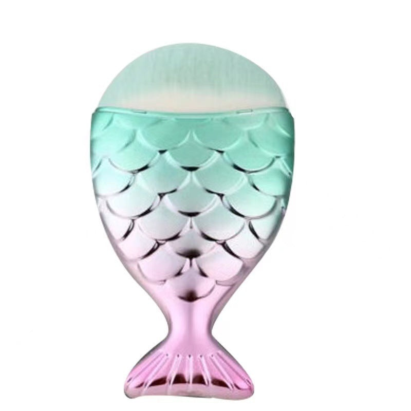 🧜‍♀️✨ Gradient Mermaid Makeup Brush Set — dive into beauty with a magical glow