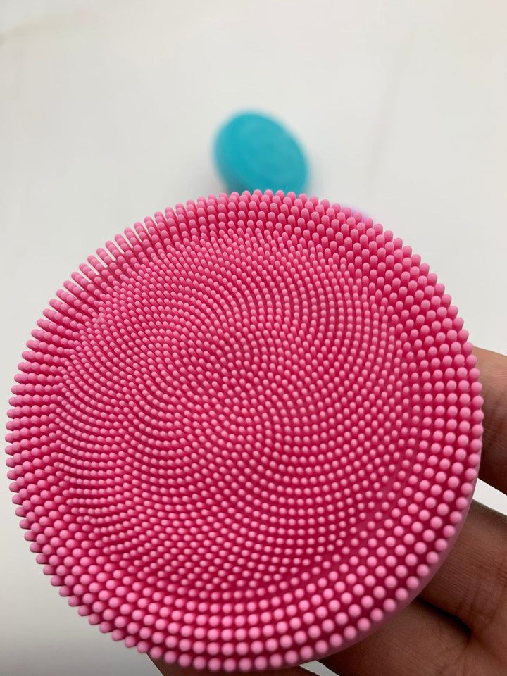 💖🧼 Electric Silicone Cleansing Instrument Ring | Ultrasonic Facial Cleanser