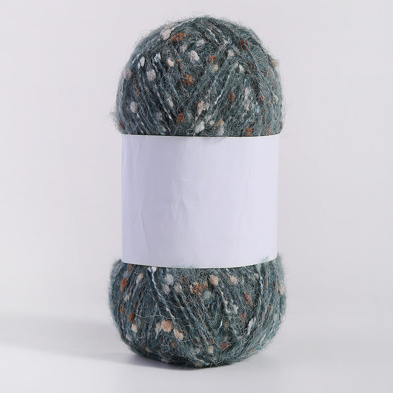 Colored Mohair Knitting Yarn – Soft Hand Woven Mohair Thread for Sweaters, Scarves & DIY Crafts