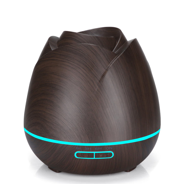 ✨✨ Light Wood Grain 400ml Colorful Light Rose Humidifier