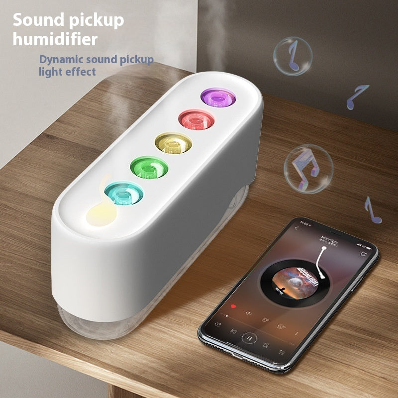 💧🌈 Large Spray Humidifier | Colorful Ambient Light Desk Diffuser ✨