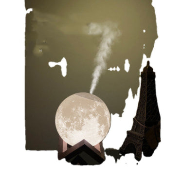 🌙💧 Lunar Humidifier Night Light | 2-in-1 Moon Lamp Aroma Diffuser ✨