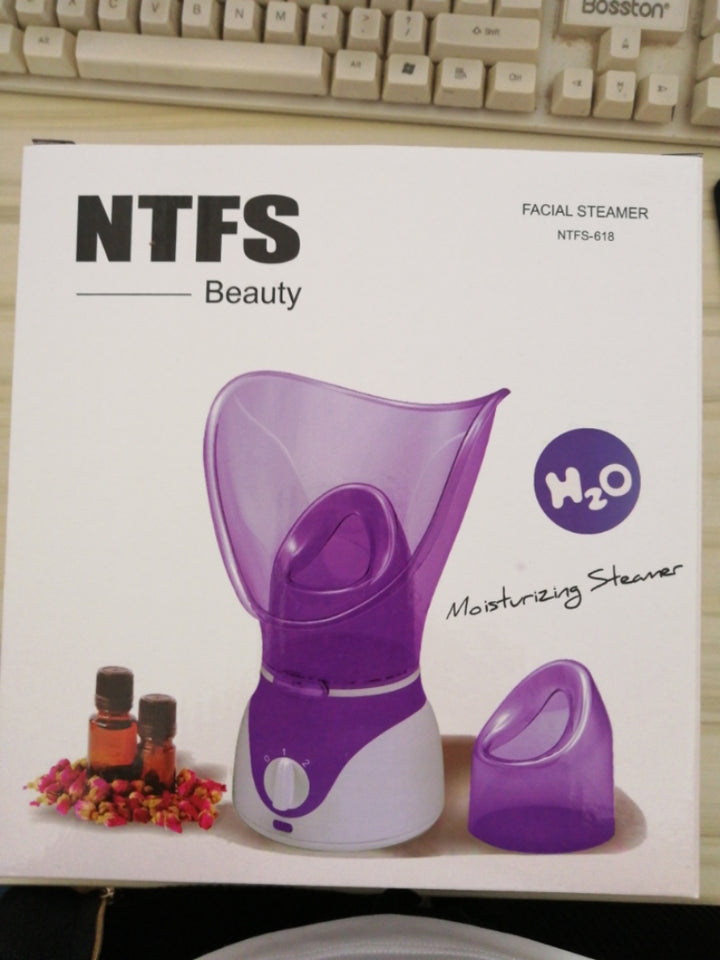 💨✨ Facial Face Steamer Machine | Pore Cleanser Mist Spa Sauna Vaporizer
