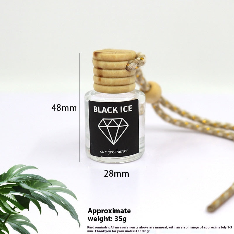✨ Car Aromatherapy Perfume Glass Bottle — Hanging Pendant Fragrance (50ml) 🚗🌿