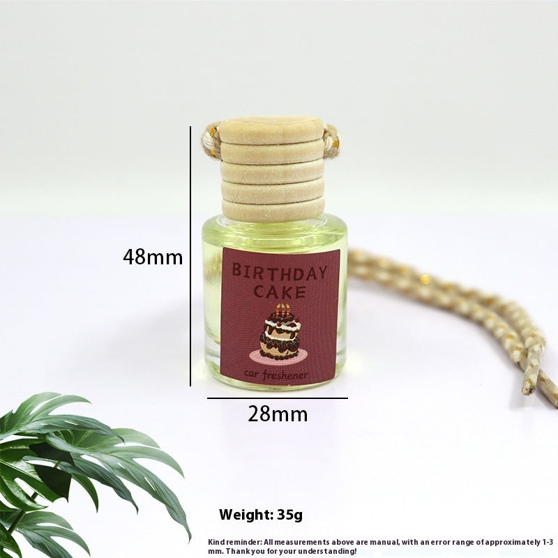 ✨ Car Aromatherapy Perfume Glass Bottle — Hanging Pendant Fragrance (50ml) 🚗🌿