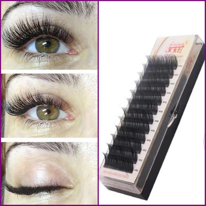 👁️✨ Grafting False Eyelashes – Korea Silk Volume Lash Extensions