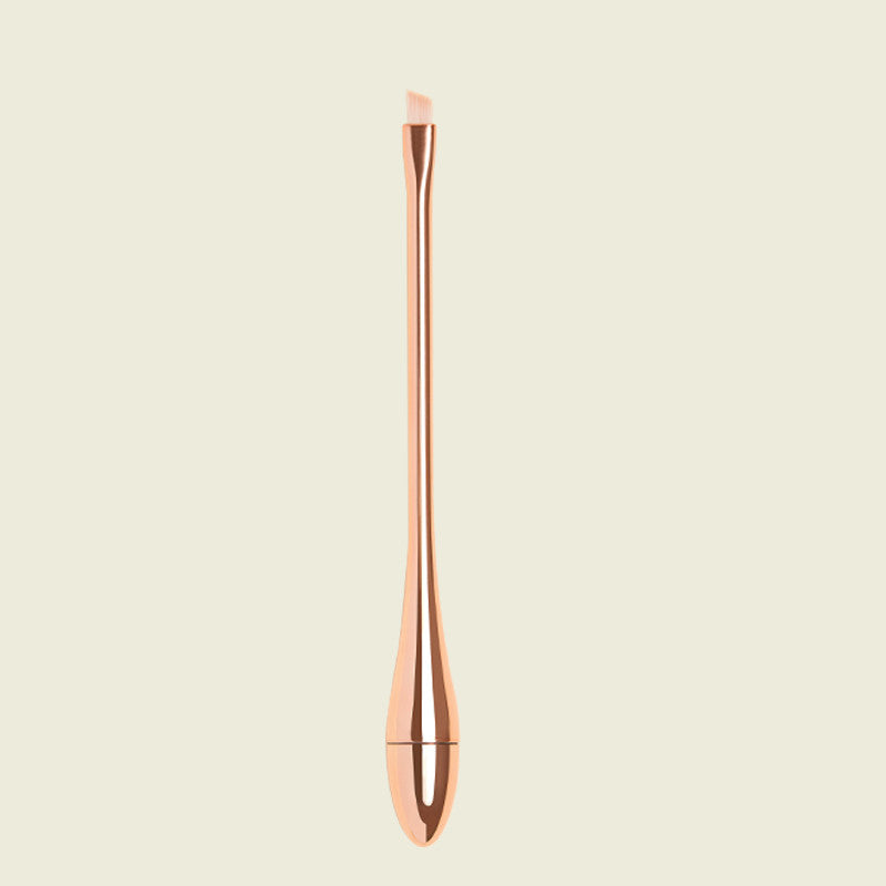 ✨ Small Waist Rose Gold Makeup Brush Set — Soft Hair Beauty Tools 💄🌹