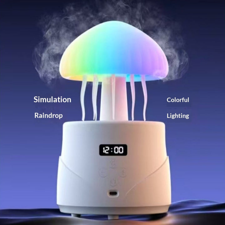 🪼💧 Jellyfish Humidifier | Bluetooth White Noise Speaker + RGB Ambient Light ✨