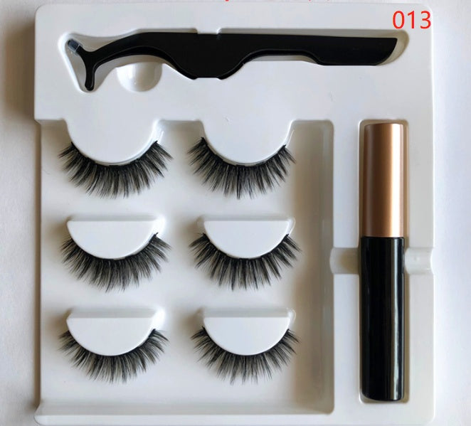 🧲👁️ Magnetic False Eyelashes – Handmade High-Grade Fiber Lash Set